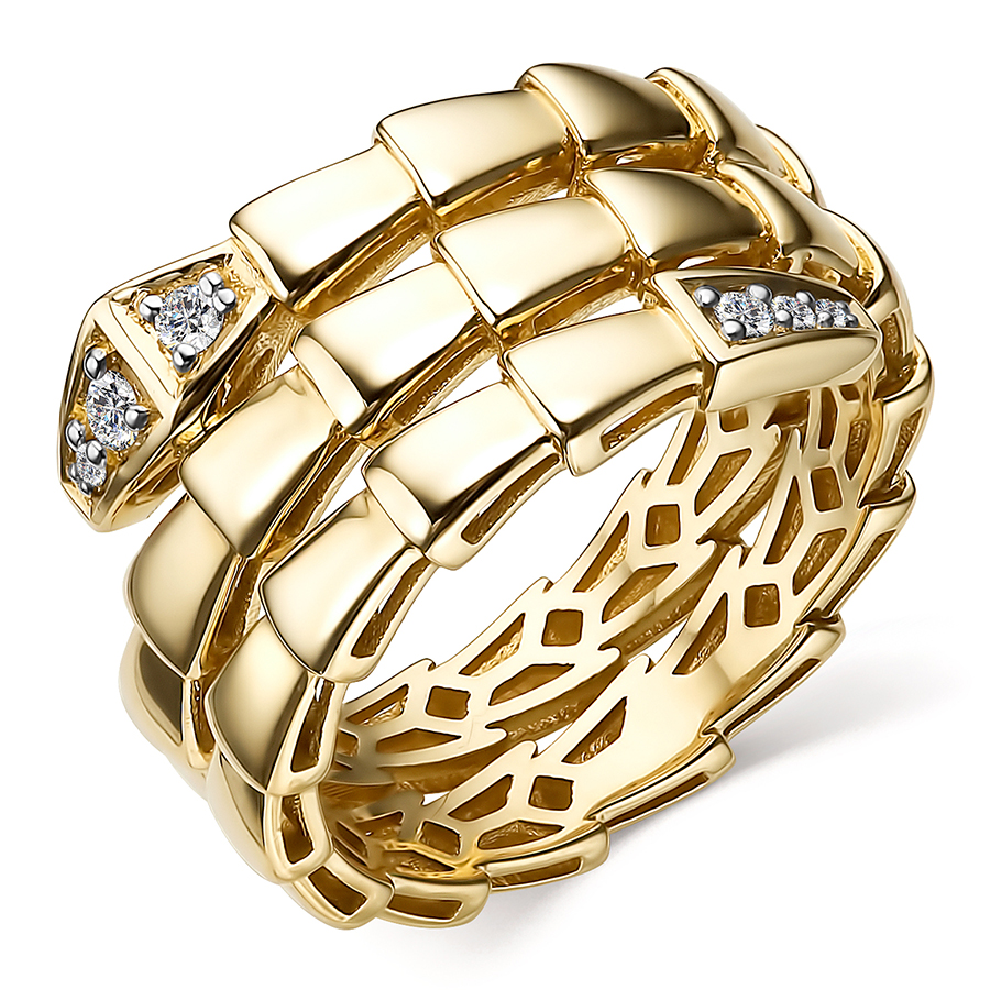Кольцо, золото, бриллиант, 14450-300